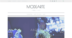 Desktop Screenshot of modearte.com